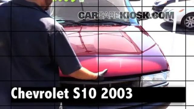 2003 Chevrolet S10 2.2L 4 Cyl. Standard Cab Pickup (2 Door) Review
